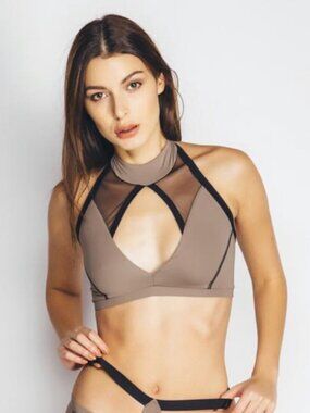 MilaKrasna Evalina Top - Sand Brown - Small
